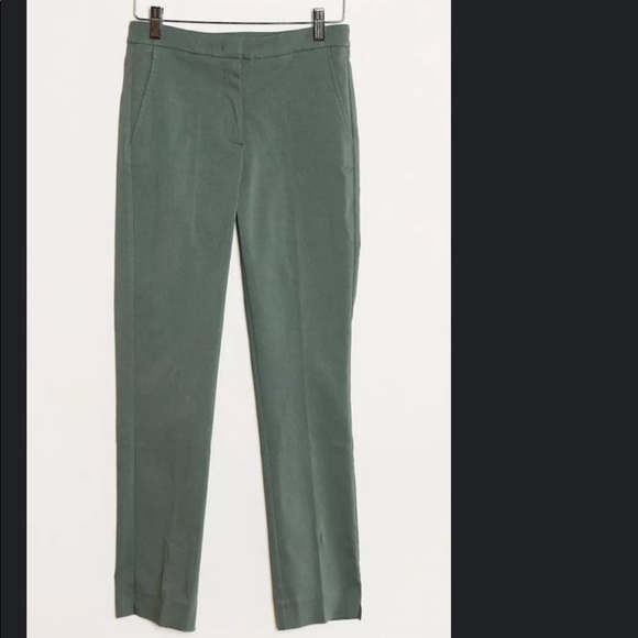 Mango skinny stretch pants in green - Picture 2 of 3